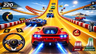 Crazy GT Car Mega Ramp Impossible Racing | GT Car Stunt Master 3D | Android Gameplay screenshot 3