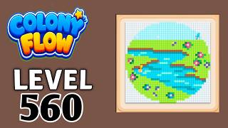 Colony Flow! Level 560 Walkthrough Solution
