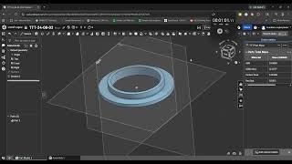 Onshape - TooTallToby Speedmodelling: 24-08-02 Sink Drain Washer
