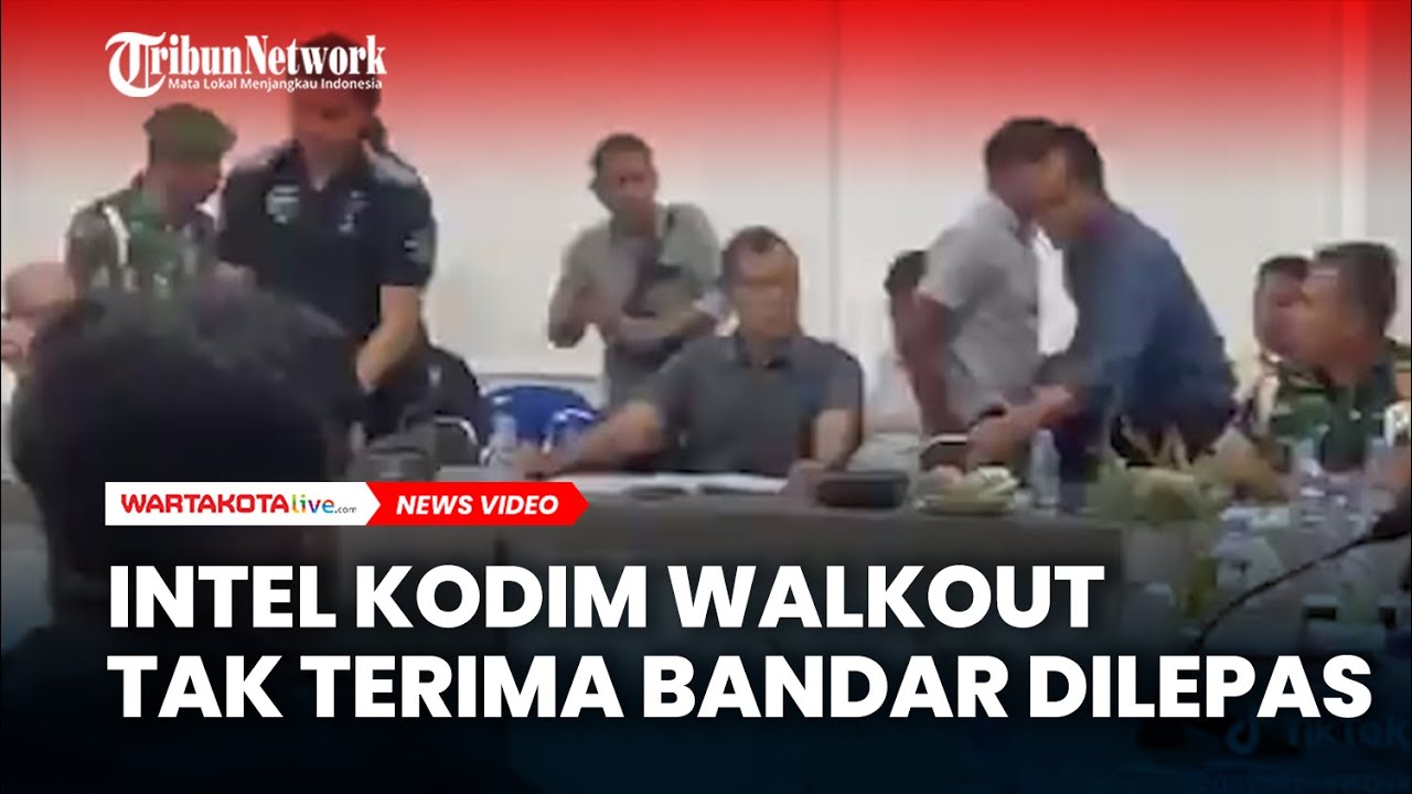 Detik-Detik Intel Kodim Walkout saat Gelar Perkara Penangkapan Bandar Narkoba Dilepas