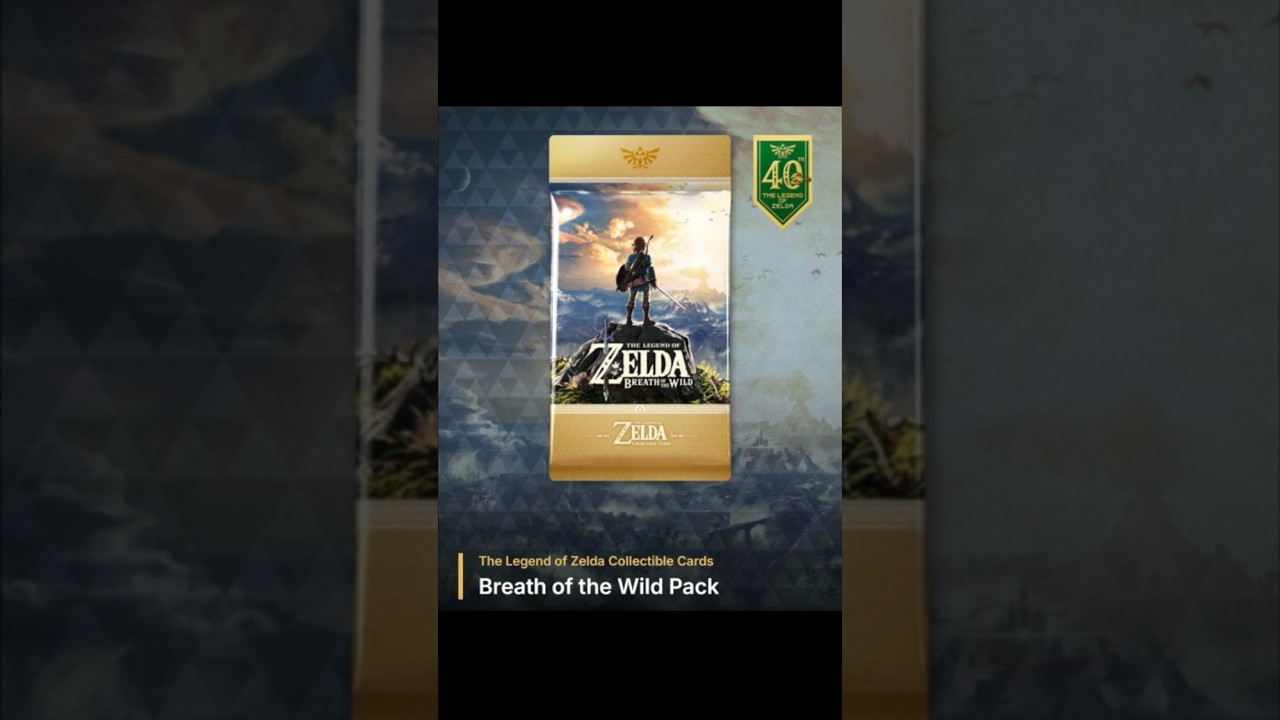 The Legend of Zelda Collectible Cards | Breath of the Wild Pack