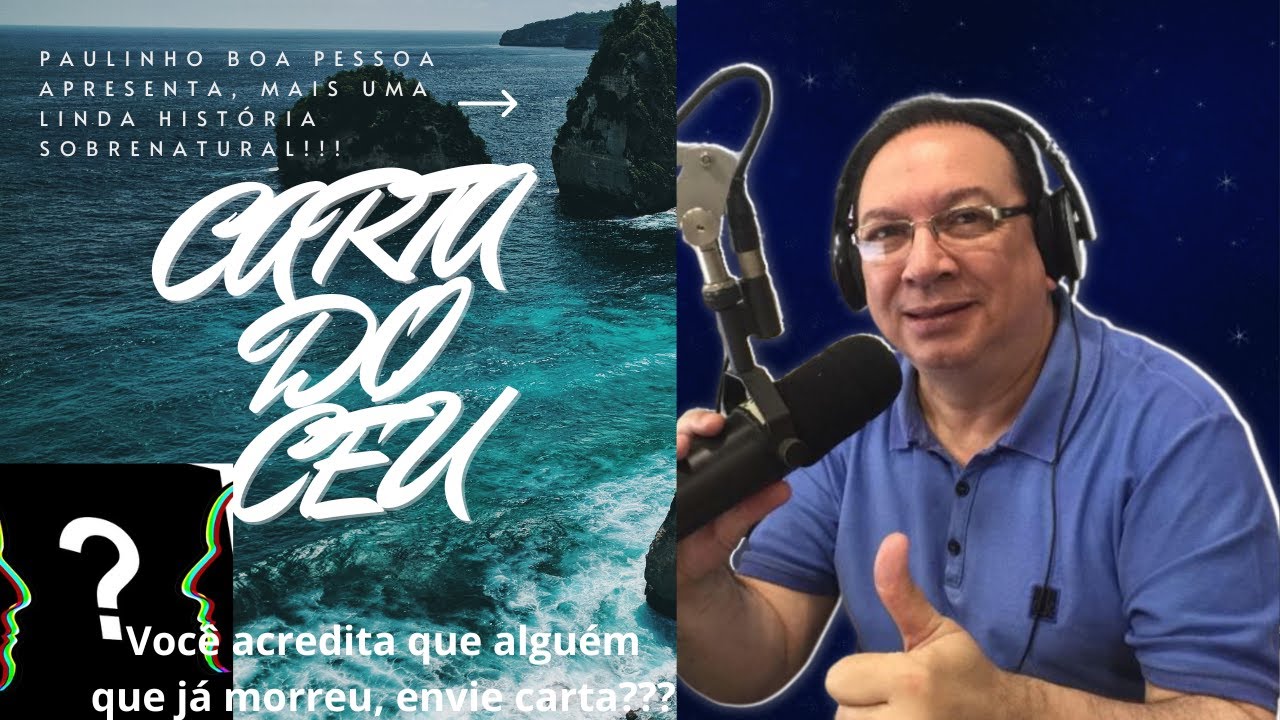 A CARTA DO CÉU. INSCREVA-SE NO CANAL.