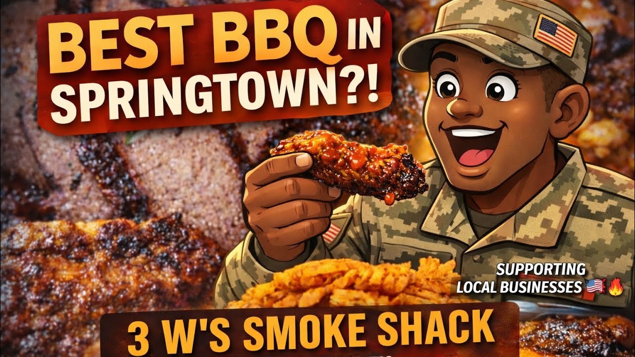 🔥Best BBQ in Springtown, TX | 3 W’s BBQ Review + Veteran-Owned Business Support 🇺🇸