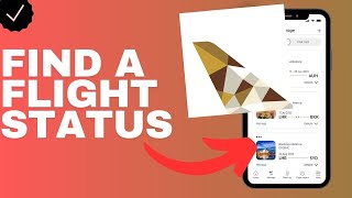 How to find a flight status in the Etihad Airways app?