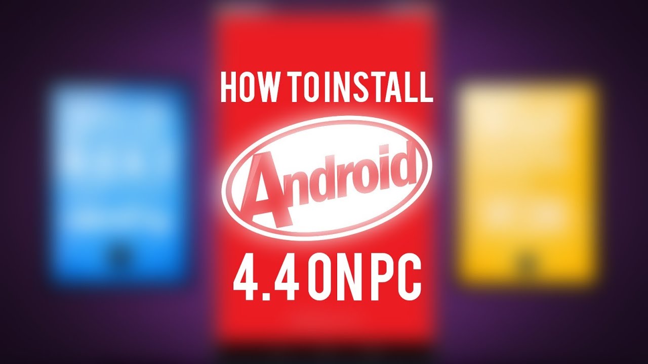 TECHDROID - How to install Android 4.4 Kitkat on pc - YouTube