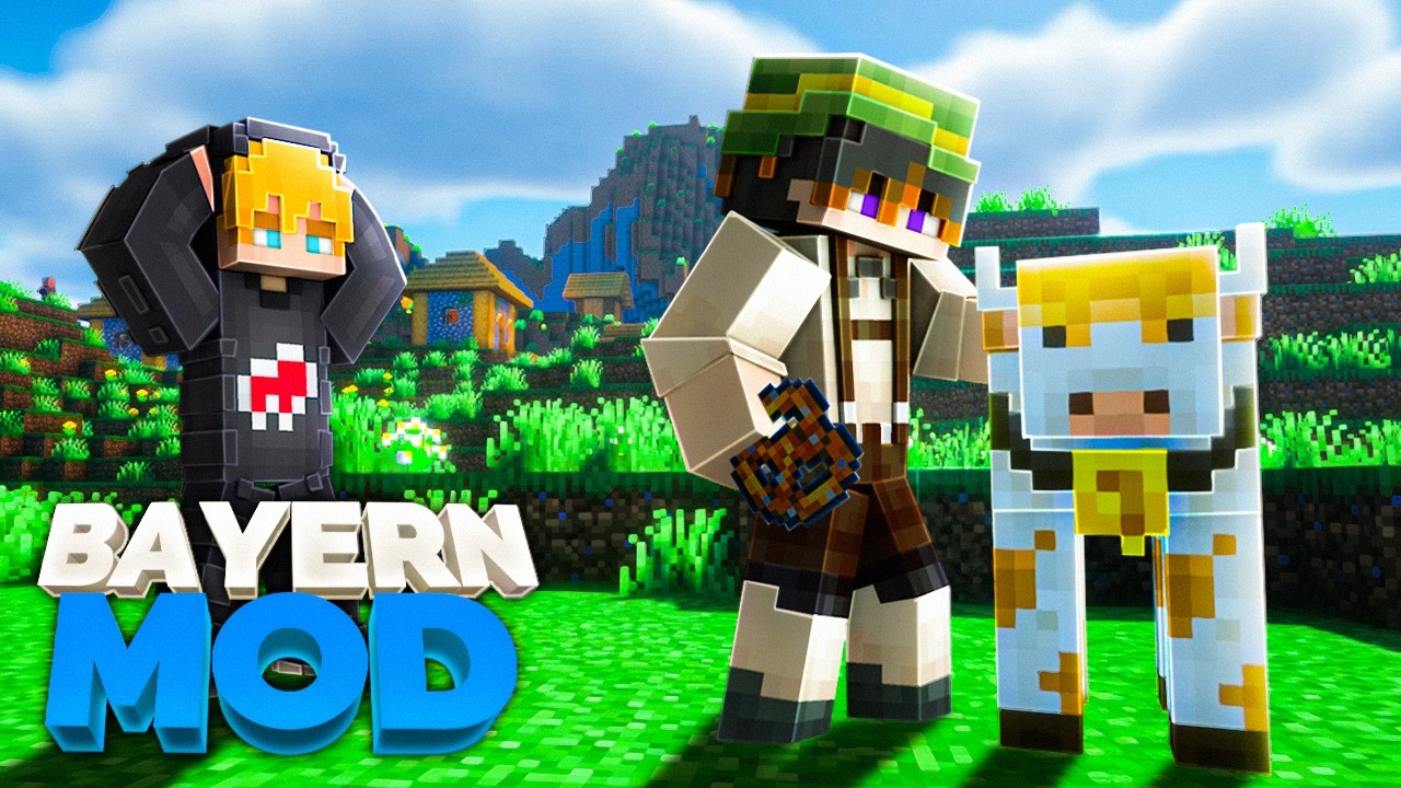 Es gibt eine BAYERN MOD in MINECRAFT!?