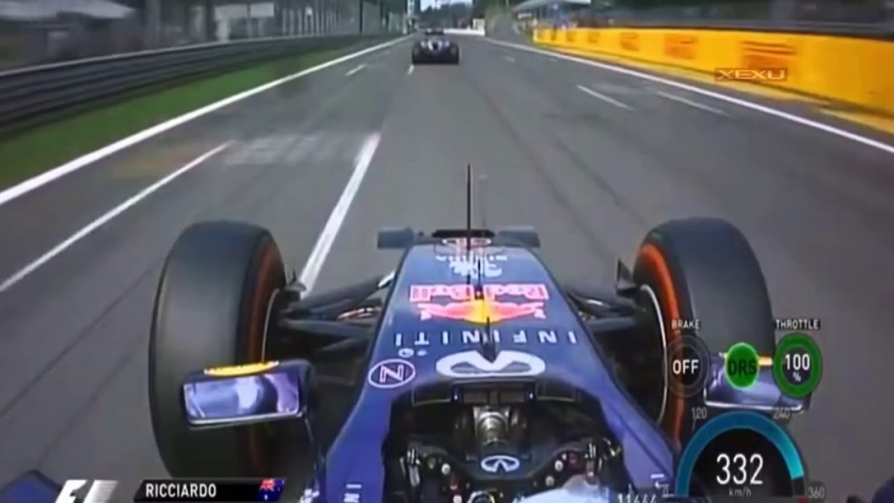 F1 2014 onboard red bull battle Italy