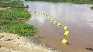 Alluvial Gold Mine dredging