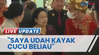 Respons Gibran saat Digandeng Megawati di Pernikahan Kaesang-Erina: Saya Udah Kayak Cucu Beliau