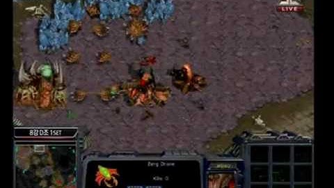 Hana Daetoo MSL 2010 Ro8 - Midas vs. Jaedong Set 5 [1/2]