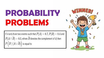 Probability JEE Main PYQs Solved Problem 1 | Important Probability Questions for JEE 2026 | IIT JEE