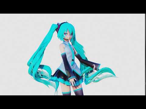 MMD Miku BASS DA DA DA 