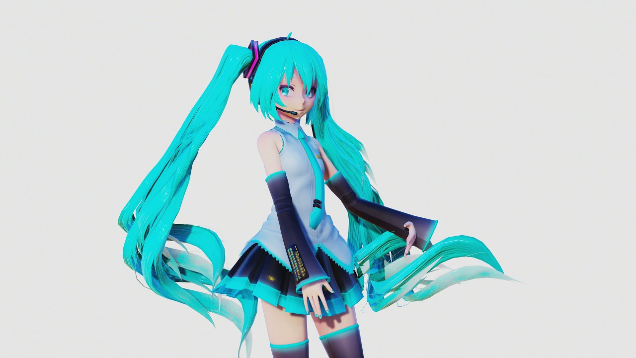 MMD Miku BASS DA DA DA
