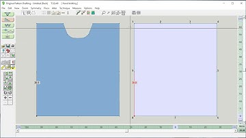 DesignaKnit 9 - Create A Garment From A Printed Diagram in Original Pattern Drafting