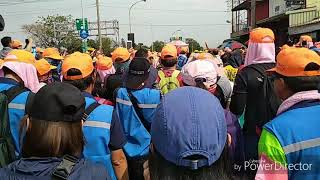 20190409下午3點白沙屯媽祖擇路想很久,最後往彰化市