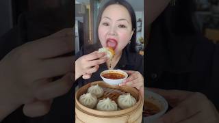 Delicious Pork Momos Mukbang trendingshorts mukbang foodie eating rojevlogs