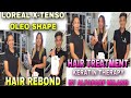 HAIR REBOND TOTAL HAIR TRANSFORMATION #LOREALXTENSO #KERATINTHERAPYbyALFAPARFMILANO #TEVESSALON