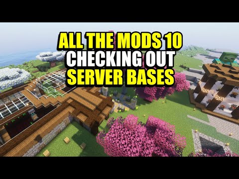 Checking out Server Base All The Mods 10 Community Server - YouTube