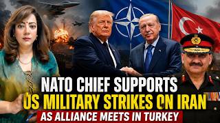 Maj Gen #RajanKochar #NATO chief supports US military strikes on Iran as alliance meets in Turkey