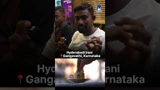 Hyderabad's most famous Authentic irani chai now in GAMGAVATHI #karnataka #iranichai #franchise #tea