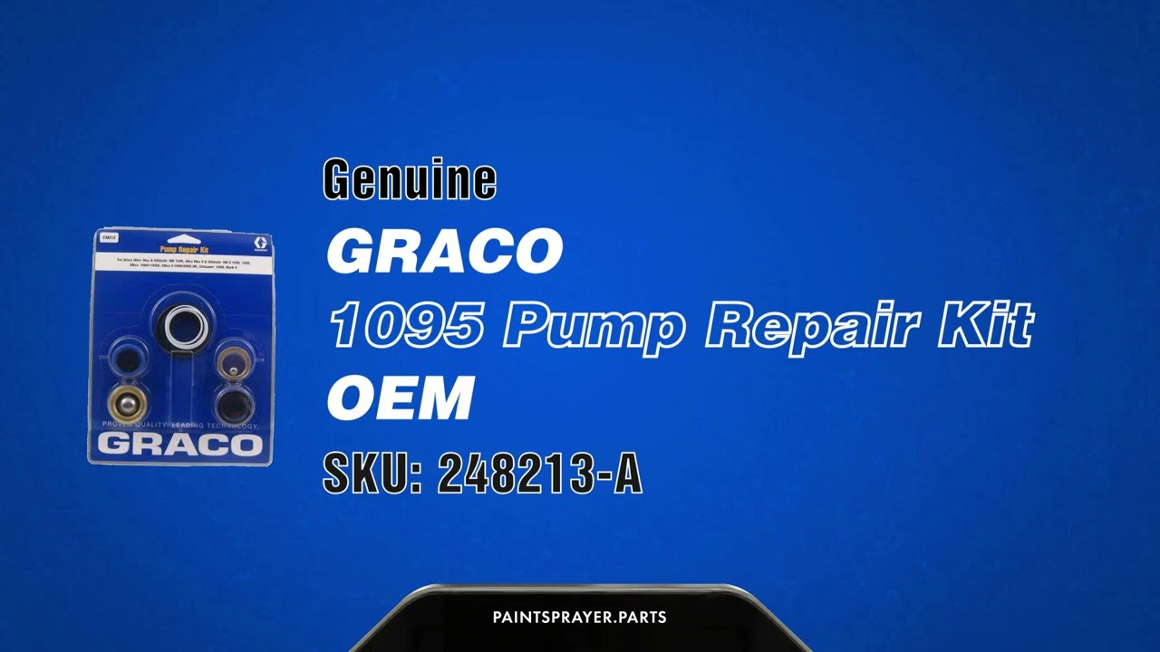 Graco 1095 Pump Repair Kit 248213 OEM