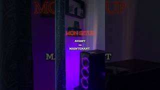 Mon setup Gaming/Home studio ~ AVANT vs MAINTENANT #homestudio #setup #pourtoi #fyp #strangerthings