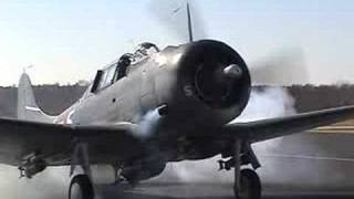 Douglas Dauntless Sbd Dive Bomber Startup