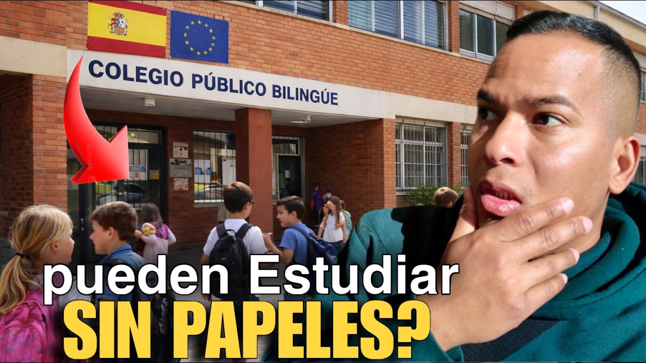 ¿Se puede estudiar sin papeles en España?🇪🇸