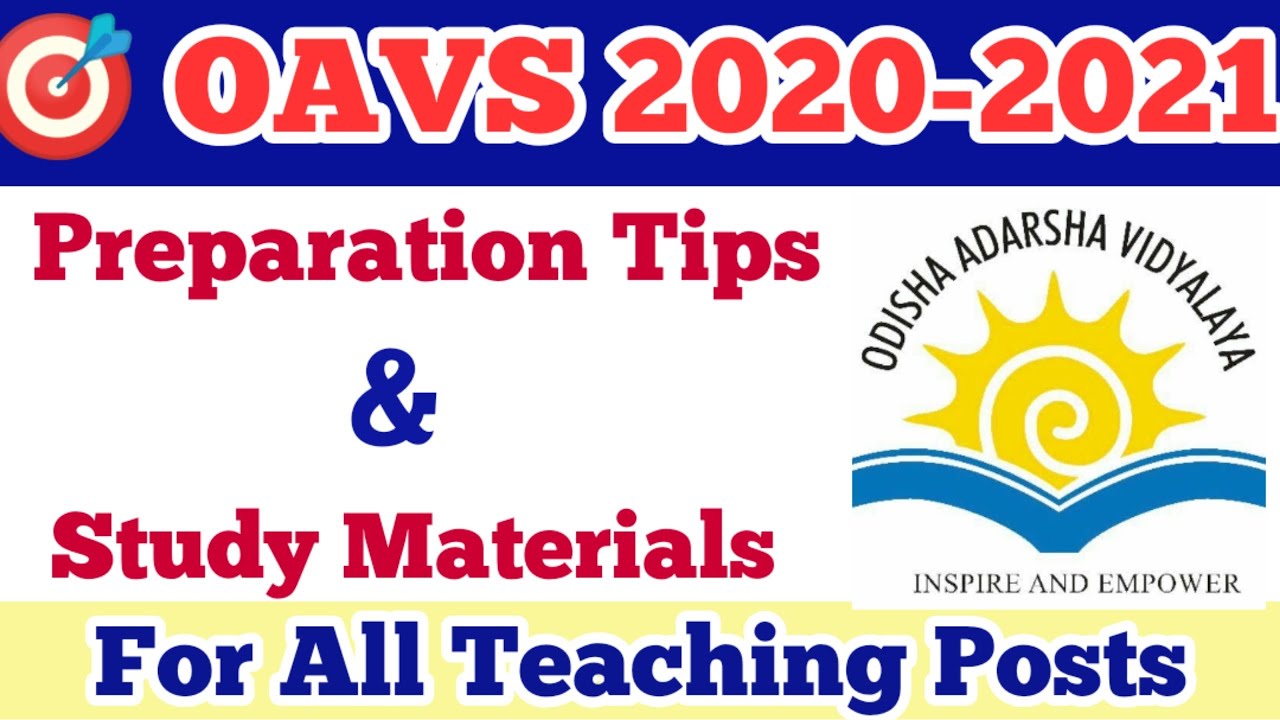 Oavs exam||preparation tips and study materials||oavs exam odisha 2020