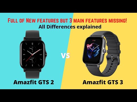 Galaxy Active 2 vs Amazfit GTS 3 Comparison test | Which one should you  buy? - YouTube