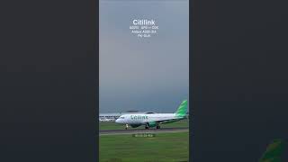Citilink Pk-Gln Airbus A320 Taxing