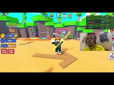 Roblox | FISHING FRENZY SIMULATOR | How to get 2000+ Coins @XDStudio1