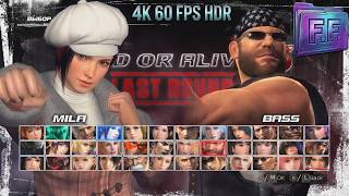 MILA vs BASS - DEAD OR ALIVE 5 2012 (MMA vs Wrestling &amp; Unique Technical Archive)