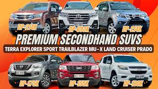 Quality Used SUV Cars in Karmatch | Terra Explorer Sport Trailblazer MU-X Land Cruiser Prado Guide