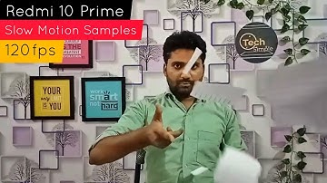Redmi 10 Prime Slow Motion Video Samples | 120fps | Slow Mo | Rs.12499