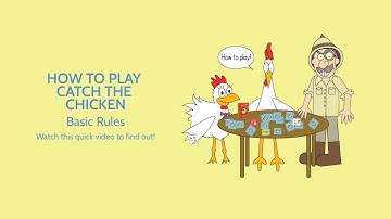 How to Play Catch the Chicken - Basic Rules - English Flashcard Game