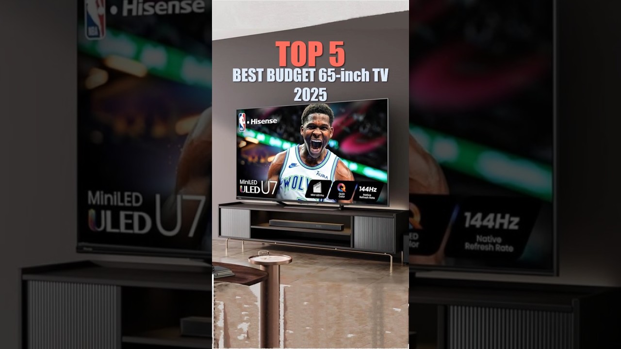 Best Budget 65 inch TV 2025 ⚡ TOP5 