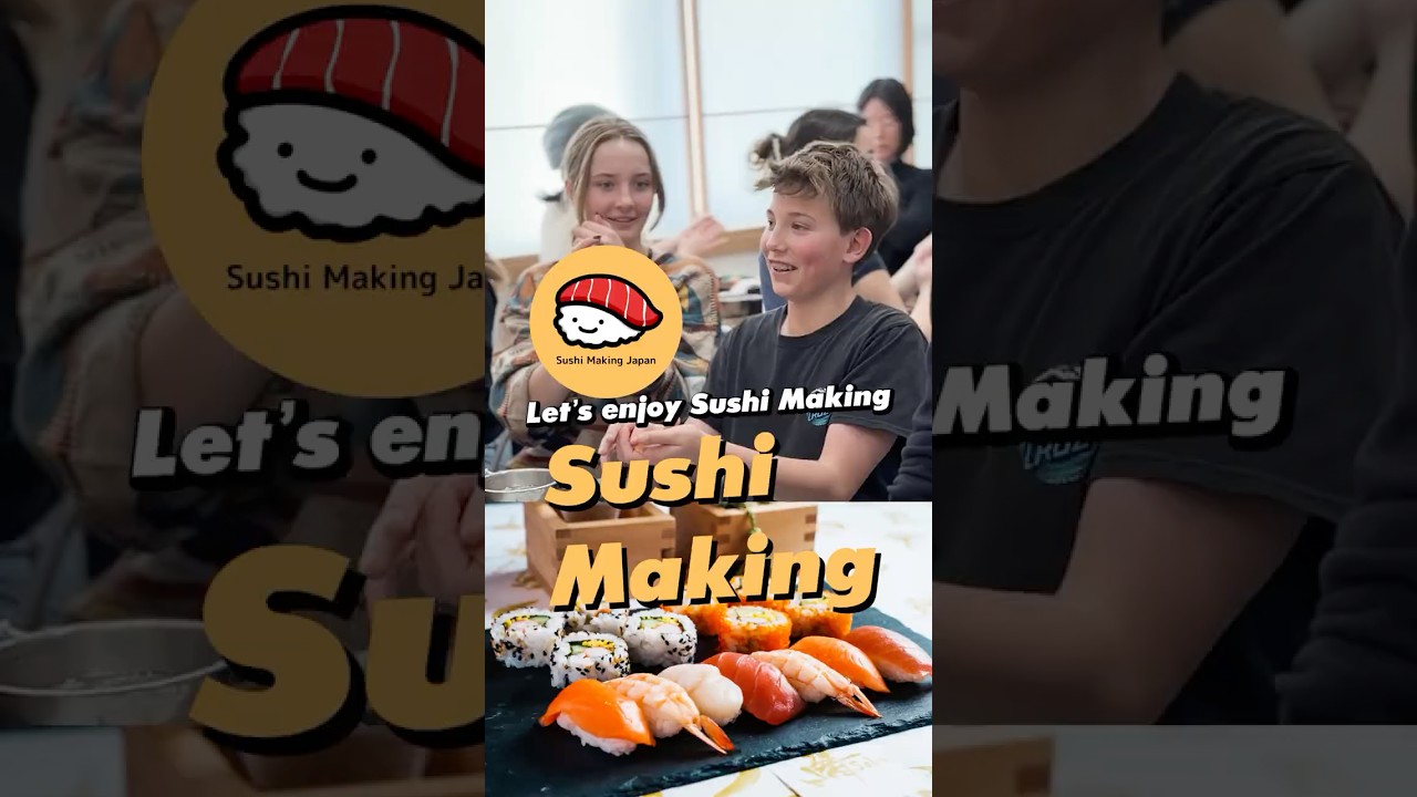 Sushi Making Japan | Cooking Class in Japan