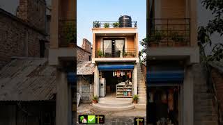 এক রুমের দুই তলা বাড়ি #homebuilding #constructionchannel #construction