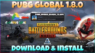 HOW TO UPDATE PUBG MOBILE GLOBAL VERSION 1.8 | SPIDER MAN |  G-DRIVE LINK |  VOLTAIK GAMING 🔥 screenshot 2