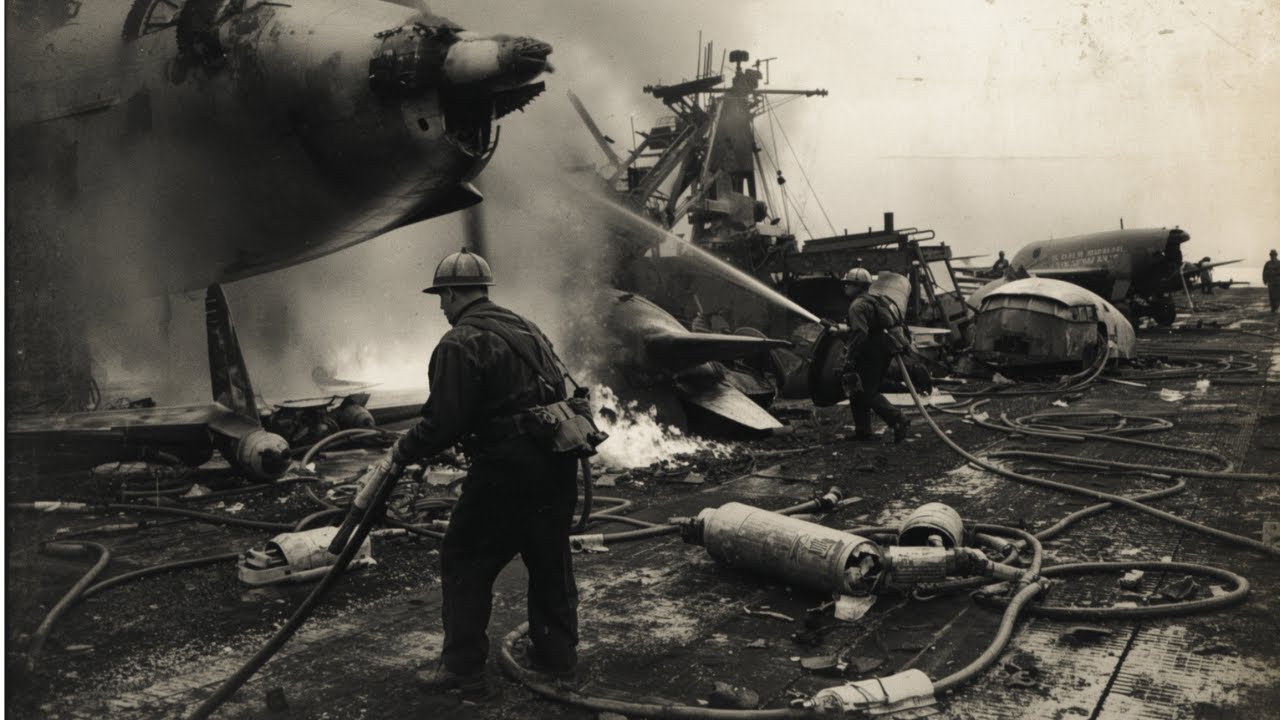 The ‘Impossible’ Hull Design That Saved a Burning Carrier and Changed Naval History