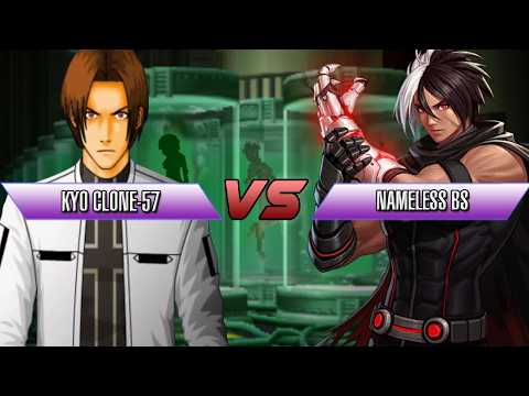 Mugen - Kof - Kyo Clone-57 Vs. Nameless Bs (boss Syndrome) - 克隆京-57 Vs. 無名-bs
