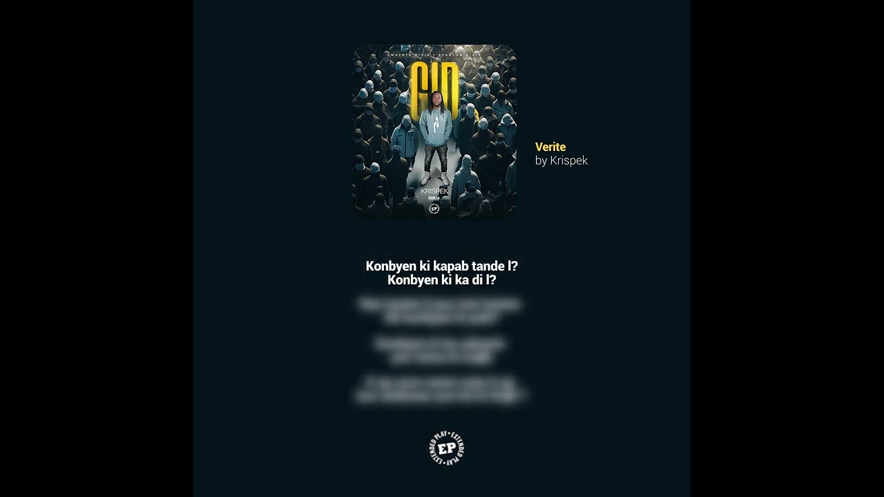 Watch 04. KrisPek - Verite on YouTube Watch 04. KrisPek - Verite on YouTube