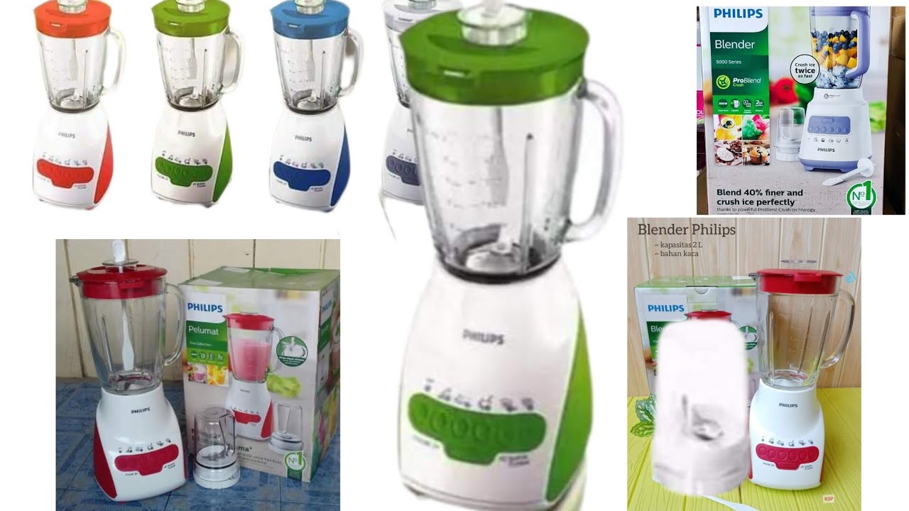 review blender philips YouTube