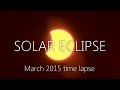 Solar eclipse  time lapse