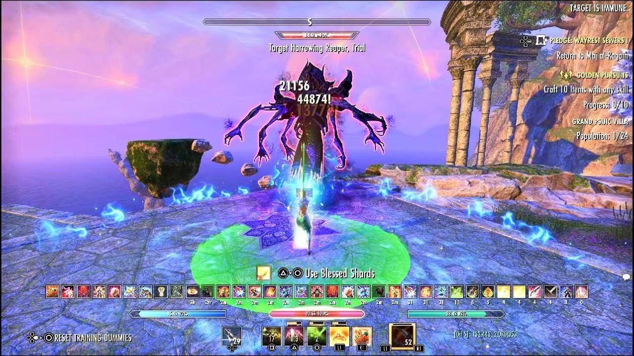 Execute content build 132k Ansuul deadly staff bb w/ destro