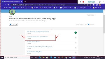 Lay the Groundwork for an Approval Process | Automate Business Processes for a Recruiting App
