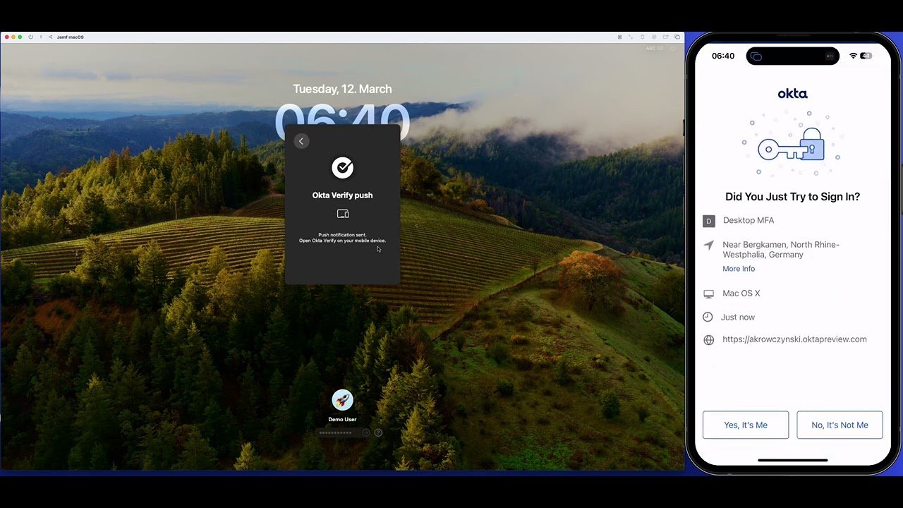Okta Device Access - macOS Logins(s)