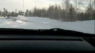 Volvo 940 2.4TDi at ice track