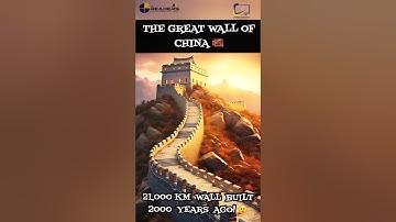 The Great Wall of China 🧱 | The World’s Longest Human-Made Wonder | The Readers | Geography #Shorts